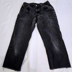 Levi's Women's Straight Leg Jeans in Washed Black